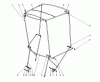 Toro 38045 (524) - 524 Snowthrower, 1982 (2000001-2999999) Ersatzteile SNOW CAB ASSEMBLY MODEL 12-8100
