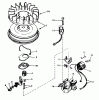 Toro 38045 (524) - 524 Snowthrower, 1983 (3000001-3999999) Ersatzteile MAGNETO NO. 610694A