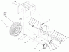 Toro 38051 (522) - 522 Snowthrower, 2001 (210000001-210999999) Ersatzteile TRACTION ASSEMBLY #2