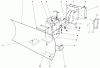 Toro 38052 (521) - 521 Snowthrower, 1984 (4000001-4999999) Ersatzteile GRADER BLADE ASSEMBLY MODEL 59099 (OPTIONAL)