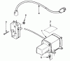 Toro 38052 (521) - 521 Snowthrower, 1984 (4000001-4999999) Ersatzteile STARTER MOTOR KIT MODEL 23-3790
