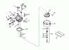 Toro 38052 (521) - 521 Snowthrower, 1985 (5000001-5999999) Ersatzteile CARBURETOR NO. 632107