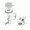 Toro 38052 (521) - 521 Snowthrower, 1985 (5000001-5999999) Ersatzteile MAGNETO NO. 611030