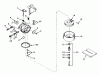 Toro 38052 (521) - 521 Snowthrower, 1986 (6000001-6999999) Ersatzteile CARBURETOR NO. 632107