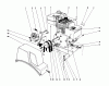 Toro 38052 (521) - 521 Snowthrower, 1986 (6000001-6999999) Ersatzteile ENGINE ASSEMBLY