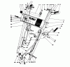 Toro 38052 (521) - 521 Snowthrower, 1986 (6000001-6999999) Ersatzteile HANDLE ASSEMBLY