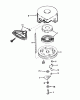 Toro 38052 (521) - 521 Snowthrower, 1986 (6000001-6999999) Ersatzteile REWIND STARTER NO. 590604
