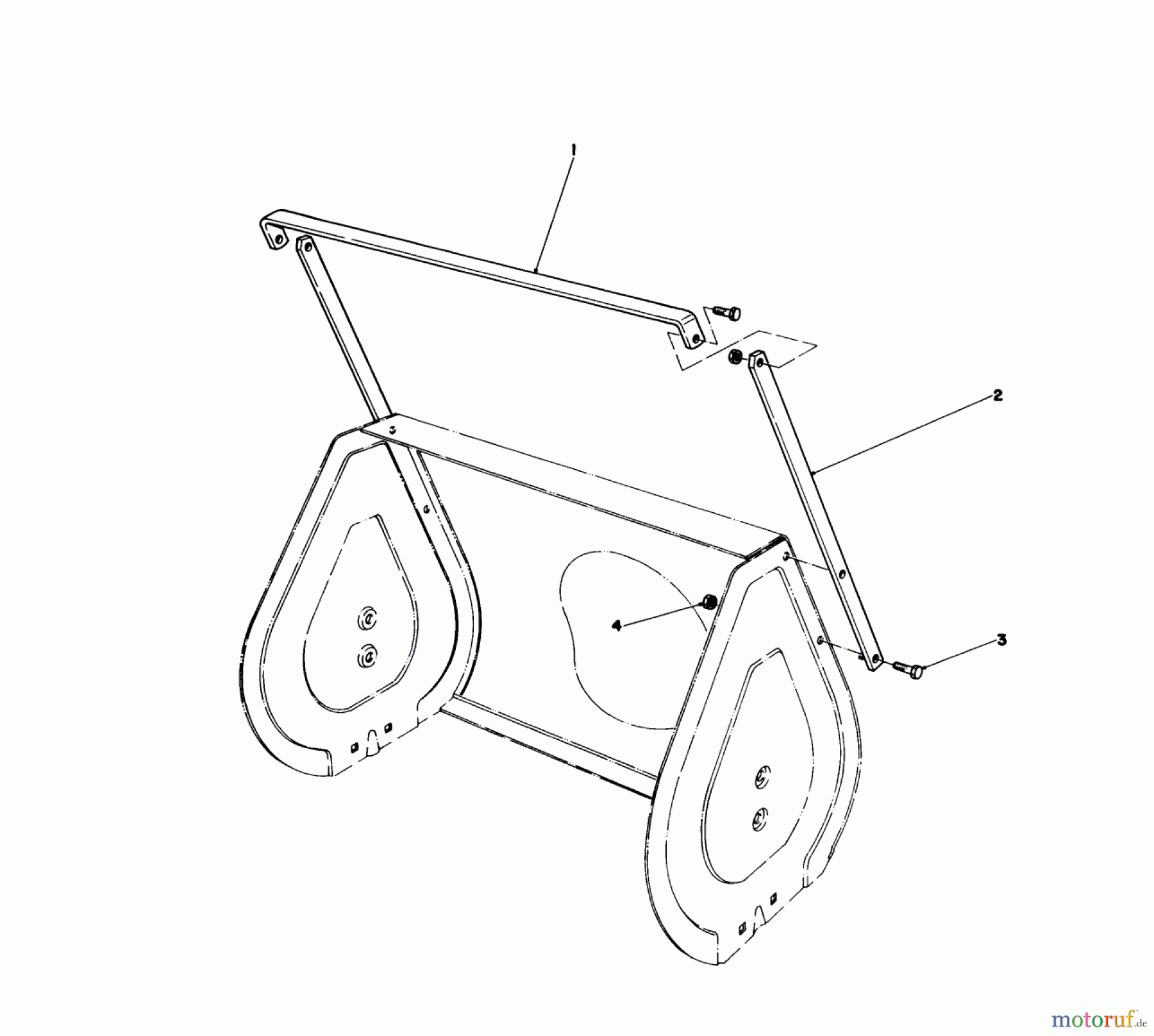 Toro Neu Snow Blowers/Snow Throwers Seite 1 38052 (521) - Toro 521 Snowthrower, 1987 (7000001-7999999) DRIFT BREAKER KIT NO. 37-7020 (OPTIONAL)