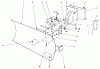 Toro 38052 (521) - 521 Snowthrower, 1988 (8000001-8999999) Ersatzteile GRADER BLADE ASSEMBLY MODEL 59099 (OPTIONAL)