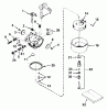 Toro 38052C (521) - 521 Snowthrower, 1988 (8000001-8999999) Ersatzteile CARBURETOR NO. 632107