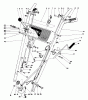 Toro 38052C (521) - 521 Snowthrower, 1988 (8000001-8999999) Ersatzteile HANDLE ASSEMBLY