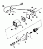 Toro 38052C (521) - 521 Snowthrower, 1988 (8000001-8999999) Ersatzteile STARTER MOTOR KIT NO. 23-3790