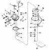 Toro 38054 (521) - 521 Snowthrower, 1990 (0000001-0999999) Ersatzteile CARBURETOR NO. 632107A