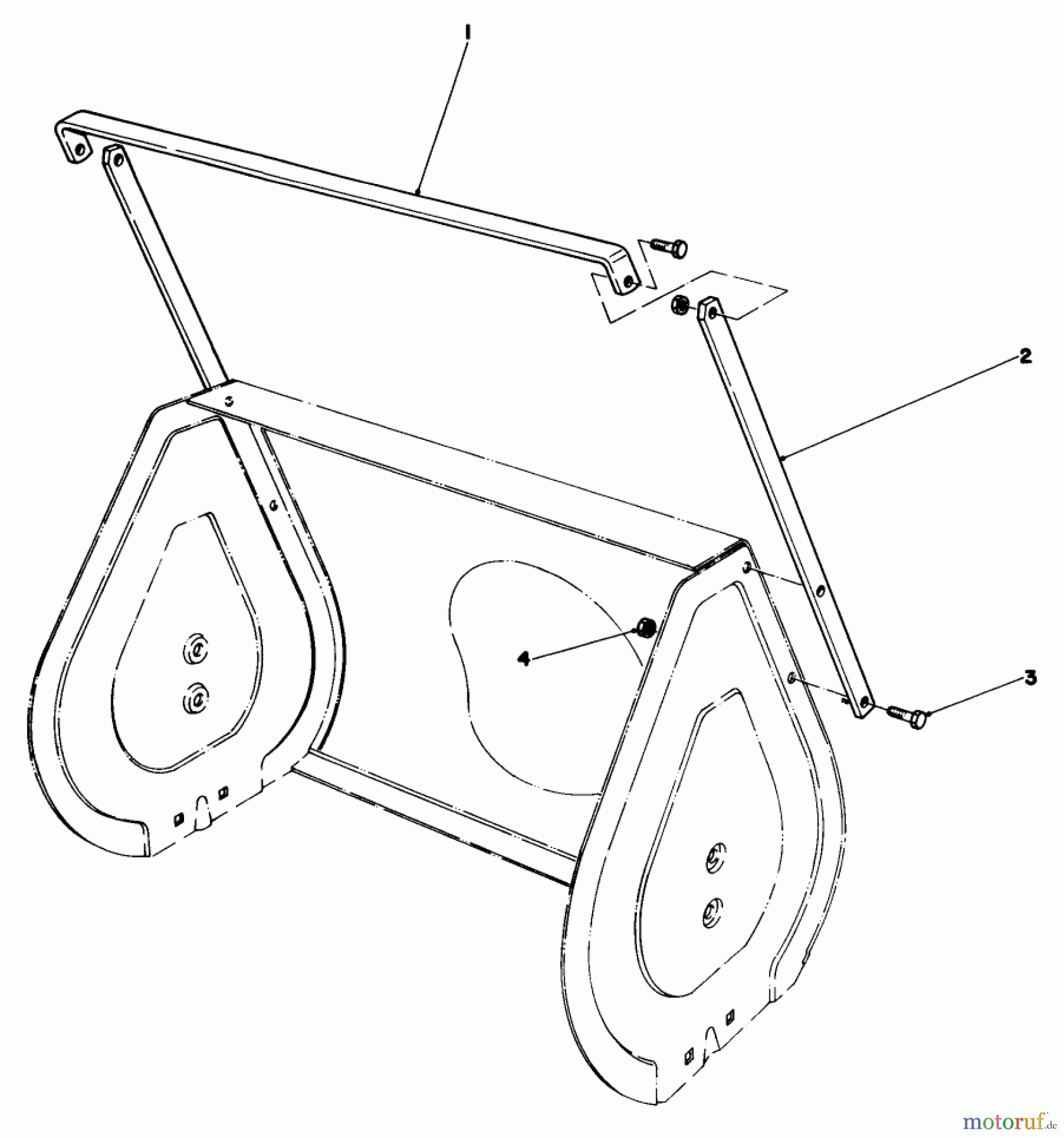 Toro Neu Snow Blowers/Snow Throwers Seite 1 38054 (521) - Toro 521 Snowthrower, 1990 (0000001-0999999) DRIFT BREAKER KIT NO. 37-7020 (OPTIONAL)
