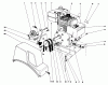 Toro 38054 (521) - 521 Snowthrower, 1990 (0000001-0999999) Ersatzteile ENGINE ASSEMBLY