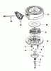 Toro 38054 (521) - 521 Snowthrower, 1990 (0000001-0999999) Ersatzteile REWIND STARTER NO. 590646