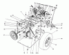 Toro 38052 (521) - 521 Snowthrower, 1994 (4900001-4999999) Ersatzteile TRACTION ASSEMBLY
