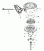 Toro 38052 (521) - 521 Snowthrower, 1995 (59000001-59999999) Ersatzteile REWIND STARTER NO. 590646