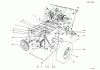 Toro 38052 (521) - 521 Snowthrower, 1995 (59000001-59999999) Ersatzteile TRACTION ASSEMBLY