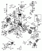 Toro 38054 (521) - 521 Snowthrower, 1996 (6900001-6999999) Ersatzteile ENGINE TECUMSEH MODEL HSSK50-67259P