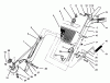 Toro 38054 (521) - 521 Snowthrower, 1996 (6900001-6999999) Ersatzteile HANDLE ASSEMBLY LEFT SIDE