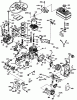 Toro 38078 (824) - 824 Power Throw Snowthrower, 2002 (220000001-220999999) Ersatzteile ENGINE ASSEMBLY NO. 1 TECUMSEH HMSK80-155672V (MODEL NO. 38078 ONLY)