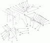 Toro 38078 (824) - 824 Power Throw Snowthrower, 2002 (220000001-220999999) Ersatzteile UPPER TRACTION ASSEMBLY