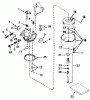 Toro 38054 (521) - 521 Snowthrower, 1992 (2000001-2999999) Ersatzteile CARBURETOR NO. 632107A