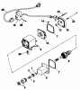 Toro 38054 (521) - 521 Snowthrower, 1992 (2000001-2999999) Ersatzteile ELECTRIC STARTER MOTOR KIT NO. 23-3790
