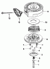 Toro 38054 (521) - 521 Snowthrower, 1992 (2000001-2999999) Ersatzteile REWIND STARTER NO. 590646