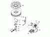 Toro 38056 (521) - 521 Snowthrower, 1984 (4000001-4999999) Ersatzteile MAGNETO NO. 611030