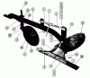 Toro UW-64 - Utility Wagon, 1960 Ersatzteile PARTS LIST FOR PP-87 PLOW