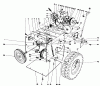 Toro 38056 (521) - 521 Snowthrower, 1986 (6000001-6999999) Ersatzteile TRACTION ASSEMBLY