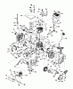 Toro 38056 (521) - 521 Snowthrower, 1987 (7000001-7999999) Ersatzteile ENGINE TECUMSEH MODEL HS50-67259F