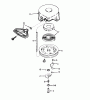 Toro 38056 (521) - 521 Snowthrower, 1987 (7000001-7999999) Ersatzteile REWIND STARTER NO. 590604