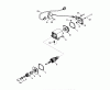 Toro 38056 (521) - 521 Snowthrower, 1987 (7000001-7999999) Ersatzteile STARTER MOTOR KIT NO. 33328C