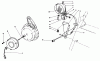 Toro 38056 (521) - 521 Snowthrower, 1989 (9000001-9999999) Ersatzteile LIGHT KIT NO. 54-9821 (OPTIONAL)