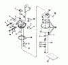 Toro 38056 (521) - 521 Snowthrower, 1991 (1000001-1999999) Ersatzteile CARBURETOR NO. 632107A