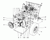 Toro 38056 (521) - 521 Snowthrower, 1991 (1000001-1999999) Ersatzteile TRACTION ASSEMBLY