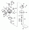 Toro 38056C (521) - 521 Snowthrower, 1989 (9000001-9999999) Ersatzteile CARBURETOR NO. 632107