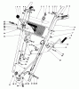 Toro 38056C (521) - 521 Snowthrower, 1989 (9000001-9999999) Ersatzteile HANDLE ASSEMBLY