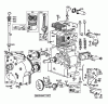 Toro 38070 (1032) - 1032 Snowthrower, 1978 (8000001-8999999) Ersatzteile ENGINE BRIGGS & STRATTON MODEL NO. 251412 TYPE NO. 0195-01 (10 H.P. SNOWTHROWER MODEL 38070) #1