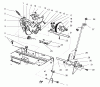 Toro 38063 (622) - 622 Snowthrower, 1997 (7900001-7999999) Ersatzteile TRACTION ASSEMBLY #2
