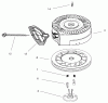Toro 38063 (622) - 622 Snowthrower, 1998 (8900001-8999999) Ersatzteile RECOIL STARTER NO. 590742