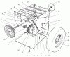 Toro 38063 (622) - 622 Snowthrower, 1998 (8900001-8999999) Ersatzteile TRACTION ASSEMBLY #1