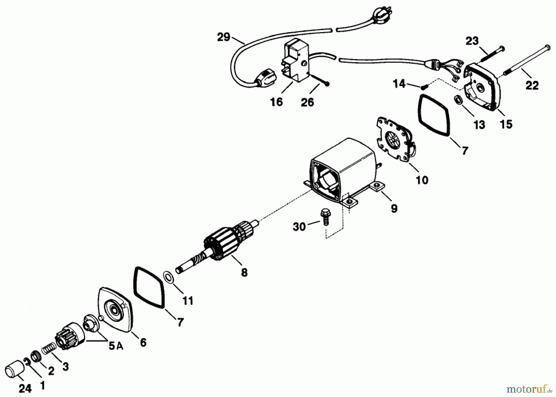 Toro Neu Snow Blowers/Snow Throwers Seite 1 38062 (622) - Toro 622 Snowthrower, 1999 (9900001-9999999) ELECTRIC STARTER KIT NO. 38-7590 (OPTIONAL)