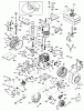 Toro 38063 (622) - 622 Snowthrower, 1999 (9900001-9999999) Ersatzteile ENGINE TECUMSEH MODEL HSK60-76011C