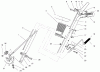 Toro 38063 (622) - 622 Snowthrower, 1999 (9900001-9999999) Ersatzteile HANDLE ASSEMBLY LEFT SIDE