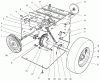 Toro 38063 (622) - 622 Snowthrower, 1999 (9900001-9999999) Ersatzteile TRACTION ASSEMBLY #1