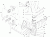 Toro 38063 (622) - 622 Snowthrower, 2000 (000000001-000999999) Ersatzteile CHUTE AND AUGER ASSEMBLY
